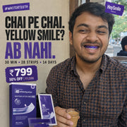 Hey Smile Purple Whitening Strips